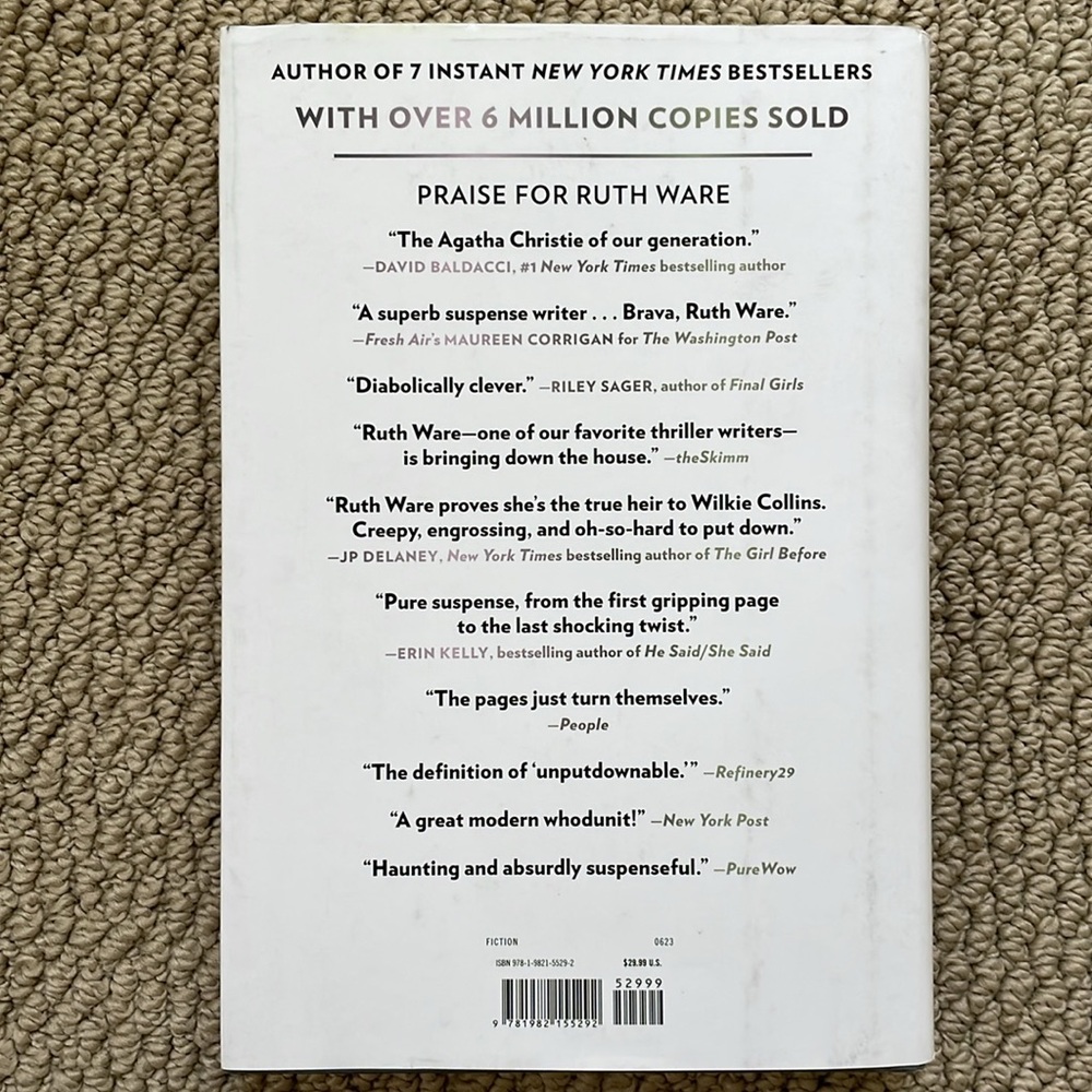Zero Days by Ruth Ware - Picture 2 of 4